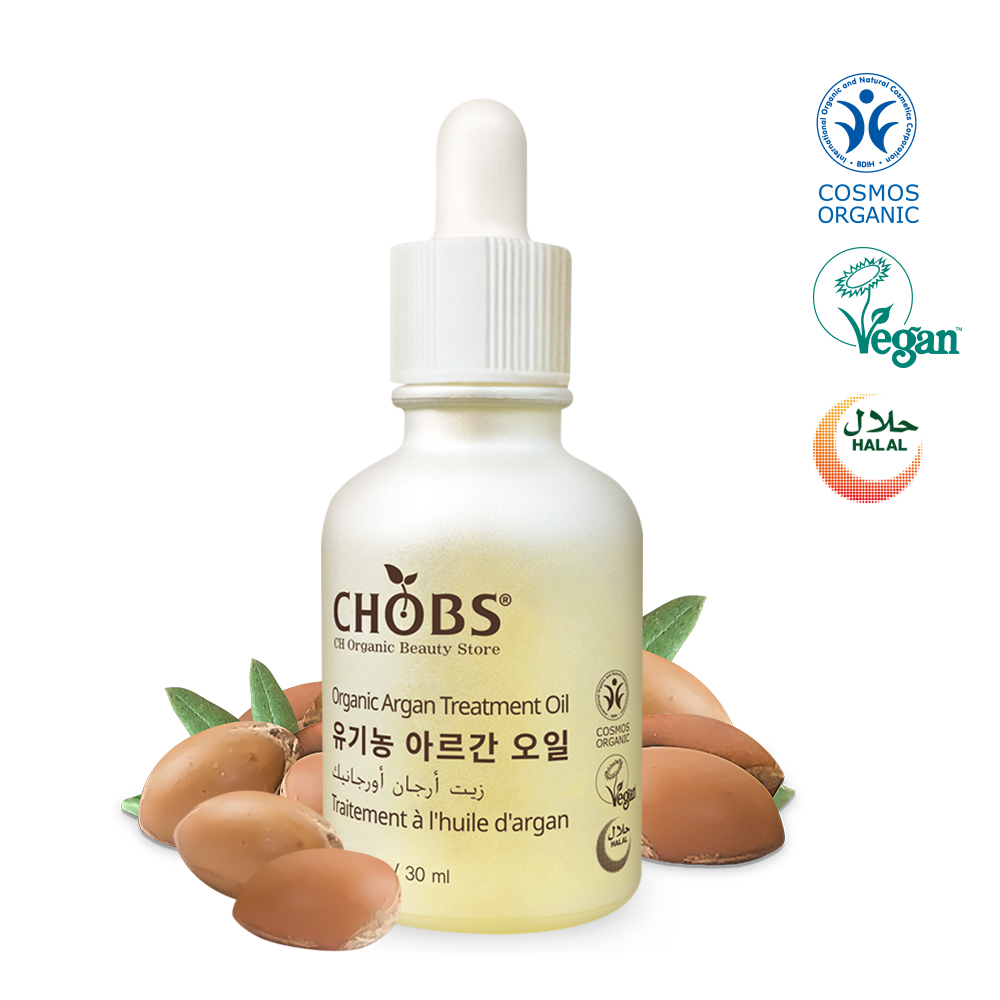[BDIH]CHOBS()  Ƹ 30ml
 CHOBS Organic Argan Treatment Oil 30ml
