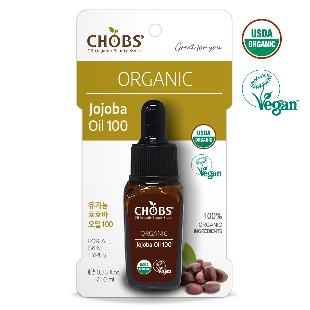 [USDA]  ȣȣ  100(10ml)
 CHOBS Organic Jojoba Oil 100(10ml)