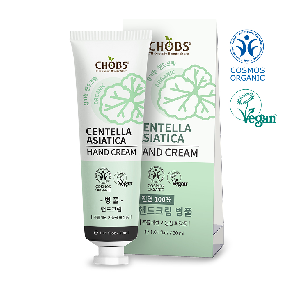 CHOBS()  ڵũ Ǯ 30ml
 CHOBS Organic Hand Cream Centella Asiatica 30ml