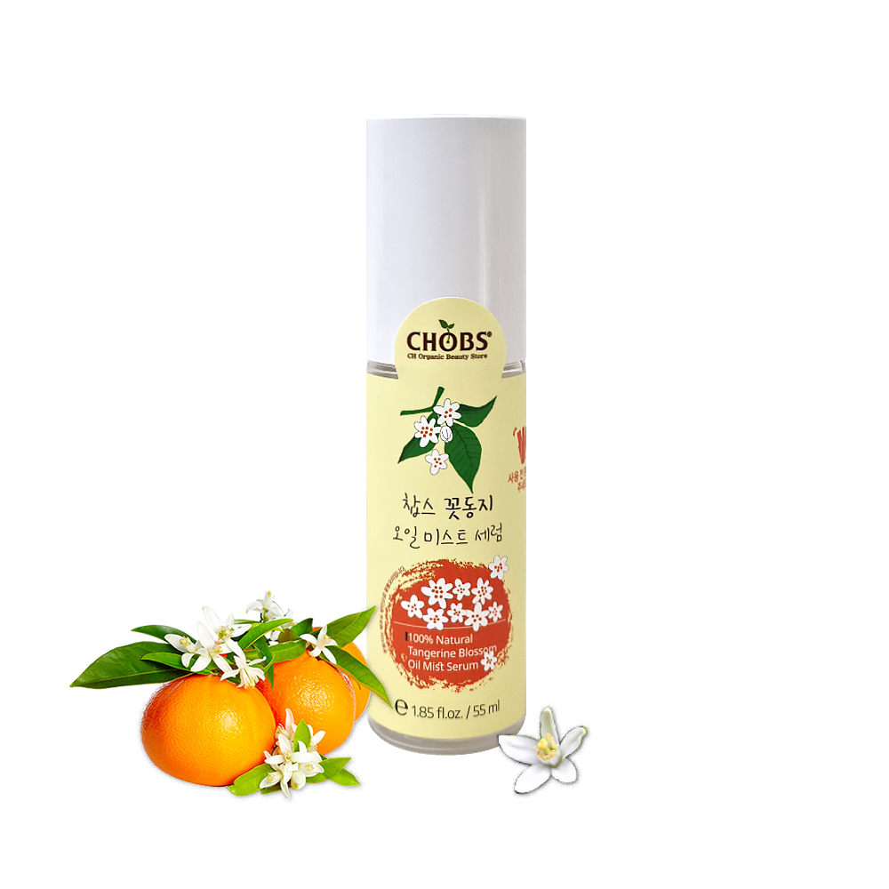 CHOBS() Ƶ  ̽Ʈ 55ml
 CHOBS Tangerine Blossom Oil Mist Serum 55ml